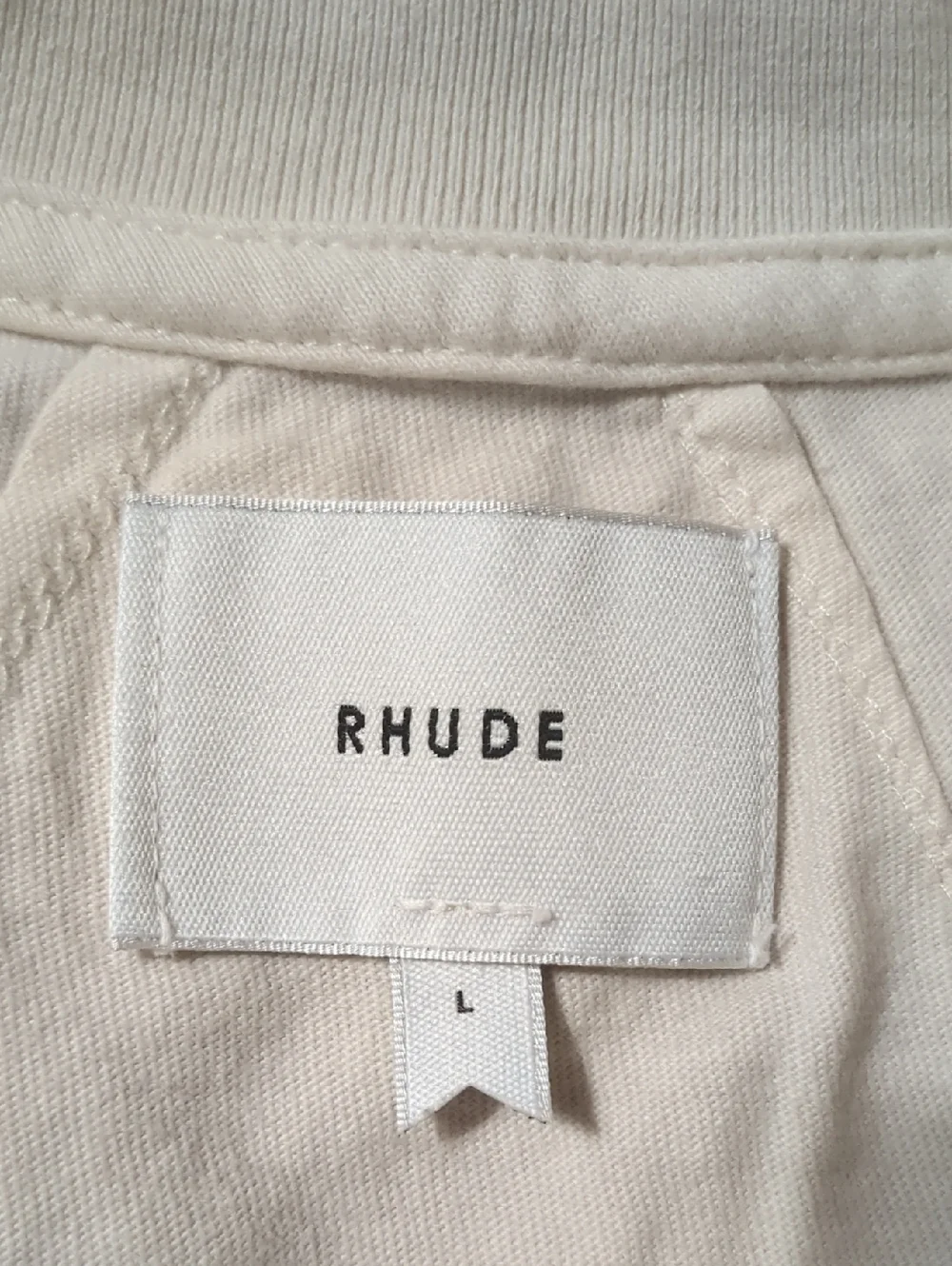 Rhude premium Cresta Cigar Cream Men's Tee Size Large - Picture 10 of 11